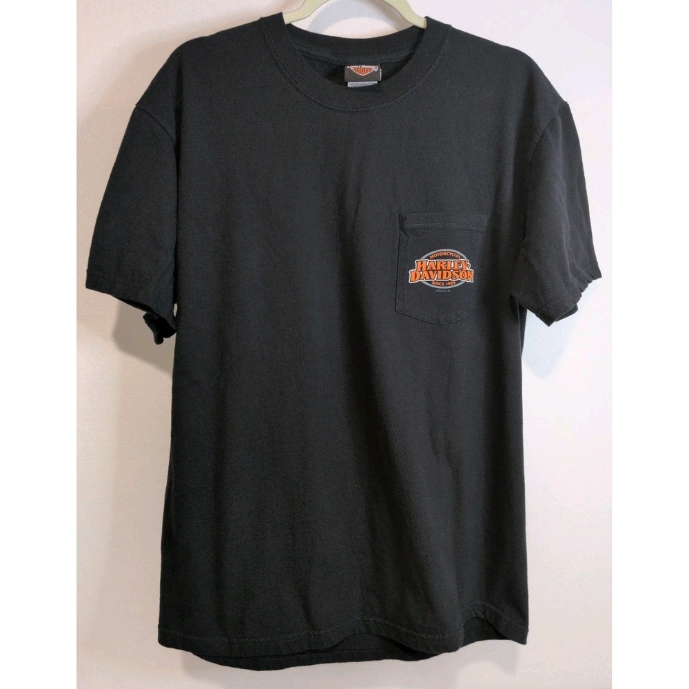 Vintage Harley-Davidson York PA Vehicle Operations Tee Large 100% Cotton USA